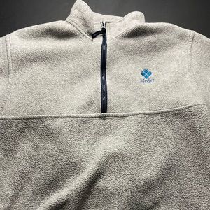 Mens Large Quarter Zip Sweater